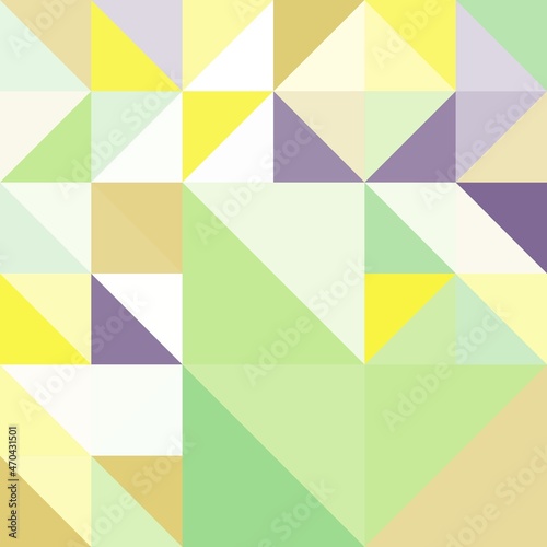 Minimal simple bauhaus mosaic geometric colorful artistic background wallpaper design pattern