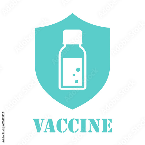 Vaccine vector icon