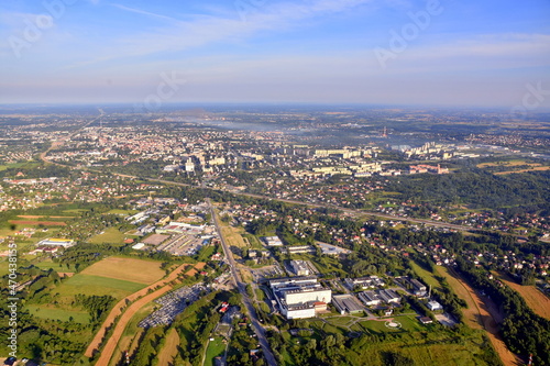 Tarnow, miasto, centrum, Malopolska, Polska, panorama, 