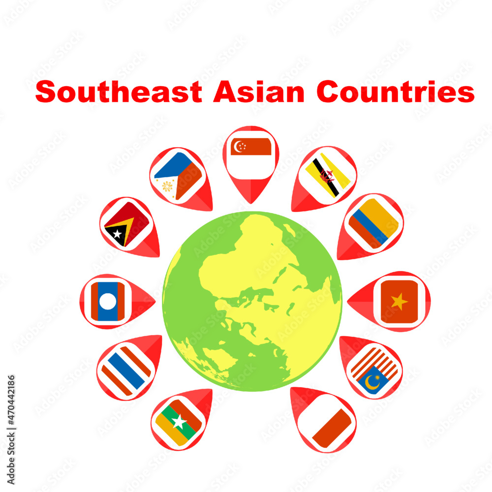 list down the different southeast asian countries