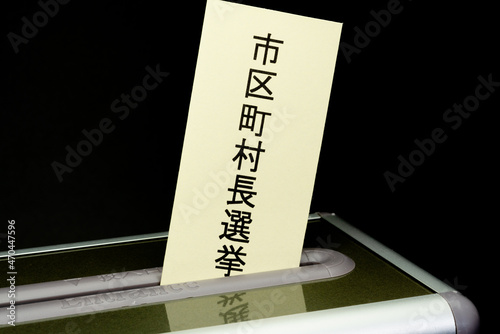 選挙シリーズ(選挙,衆議院,参議院,地方選挙,知事選挙,県議会選挙,市区町村長選挙,市区町村選挙投票,投票箱)