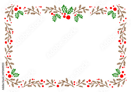 christmas (g) - illust _ frame _ V