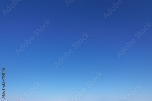 clear blue sky no clouds color summer for nature background