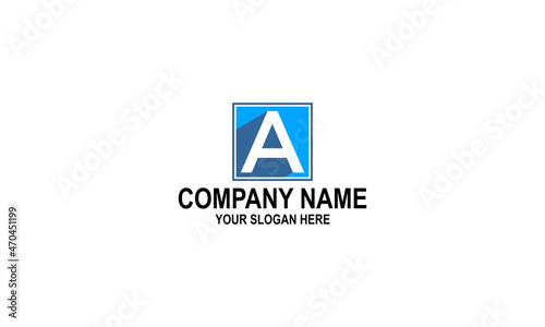a initial logo design concept bussines