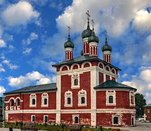 Our Lady of Smolensk church. Epiphany monastery , city of Uglich, Russia. Years of construction 1689 -1692