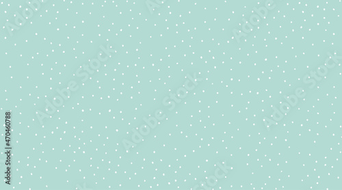 White snow falling on blue sky. Seamless background pattern. Snowflakes design for christmas greeting card banner od package