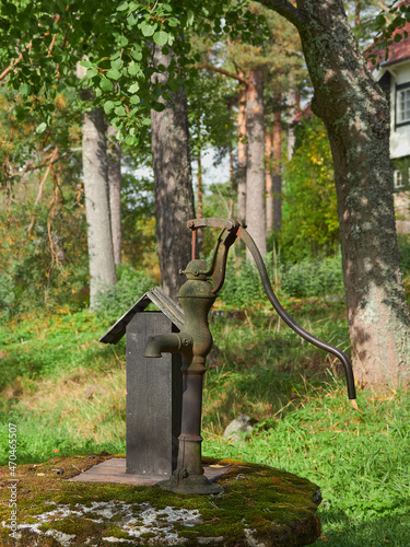 Museum in Ainola Jean Sibelius' villa in Jarvenpaa: autumn, composer's house, museum, garden, villa details.