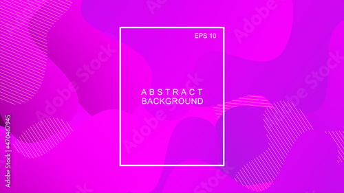 Vector abstract background with expressive purple wave motion flow. 