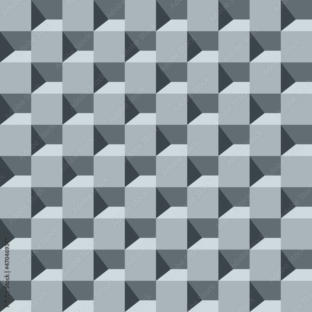 Abstract simple seamless tech background with squares and shadows. Abstract simple seamless tech background with squares and shadows.
