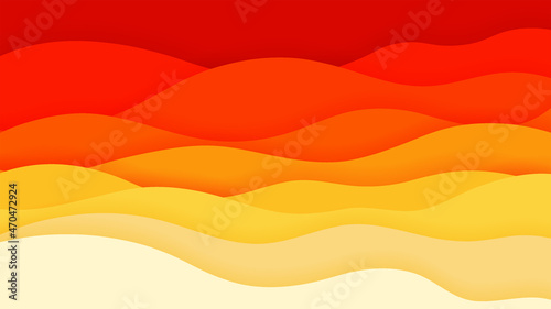 Vector abstract background with soft gradient color and overlap layer. Vector background for wallpaper. Eps 10