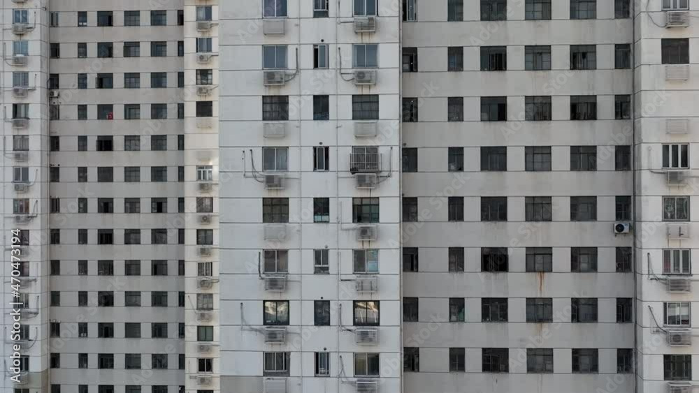 Drone aerial view of highrise residential building complex area Shanghai China. Real estate, economy, business concept b-roll footage. Dense living environments. Intensive buildings in the city Drone aerial view of highrise residential building complex area Shanghai China. Real estate, economy, business concept b-roll footage. Dense living environments. Intensive buildings in the city
