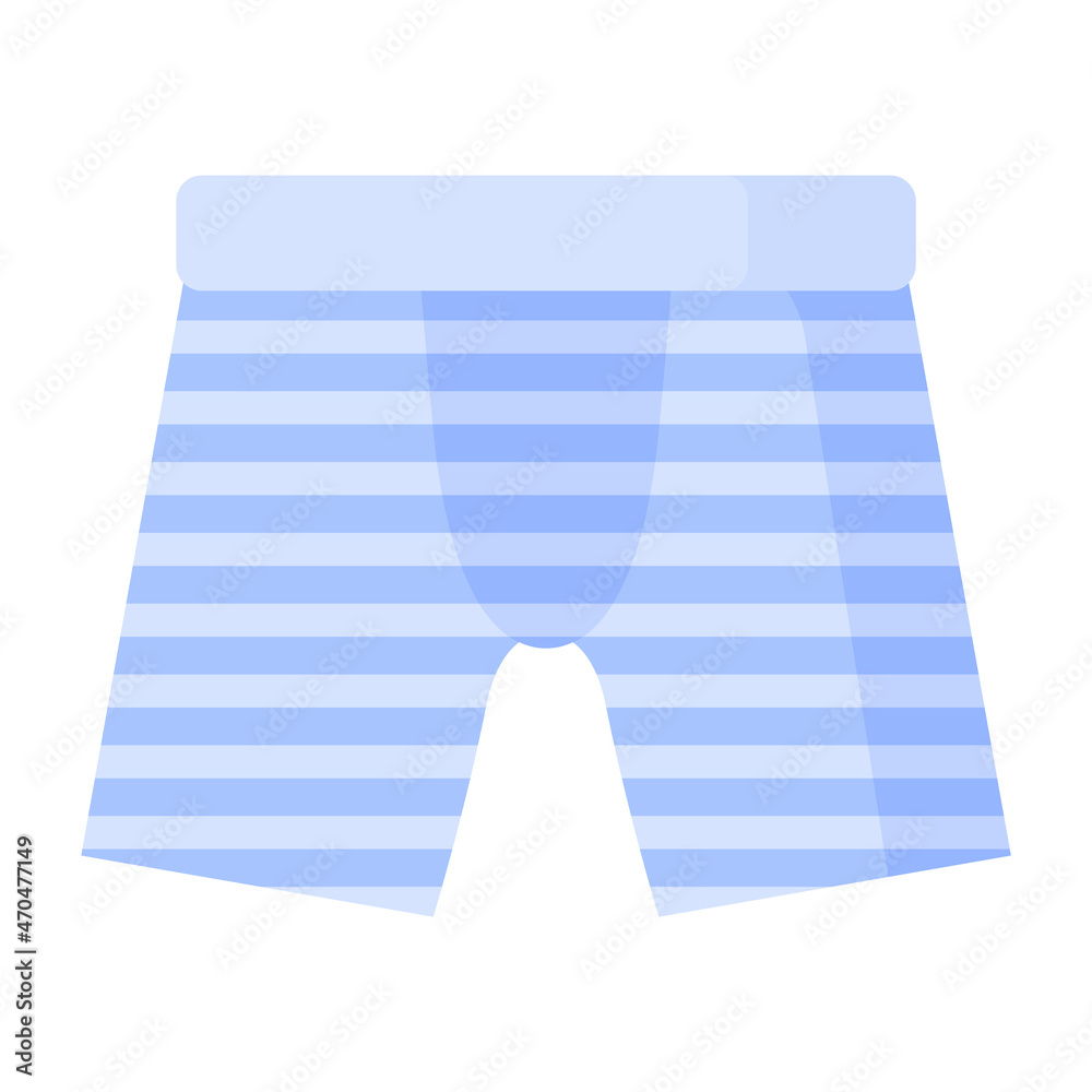 Blue Men boxer underpants. Fashion concept Blue Men boxer underpants. Fashion concept
