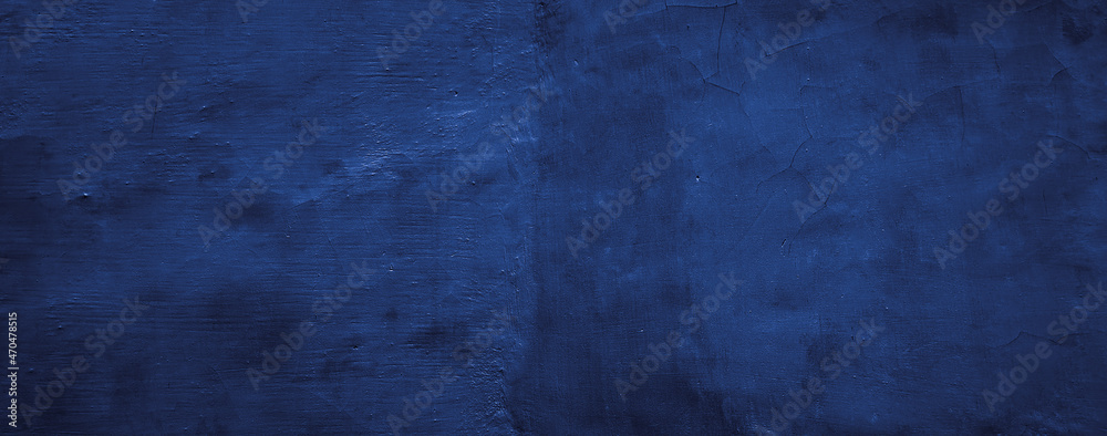 dark blue abstract texture background of wall cement concrete
