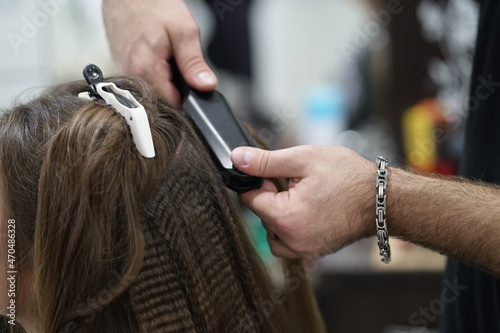 Shirring long hair in a hairdresser s shop is a frequently ordered procedure. As it helps the hair look more voluminous