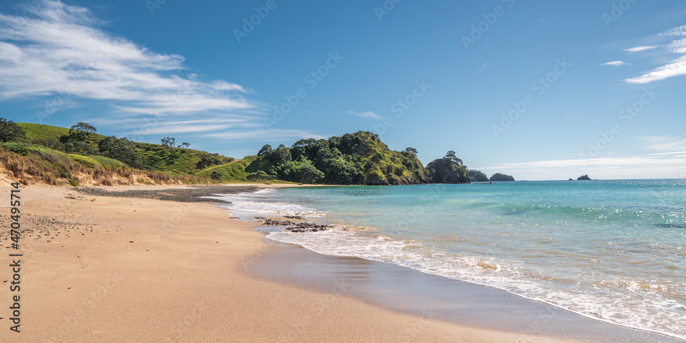 Kaituna Bay, Summer Landscape, Northland, New Zealand Kaituna Bay, Summer Landscape, Northland, New Zealand