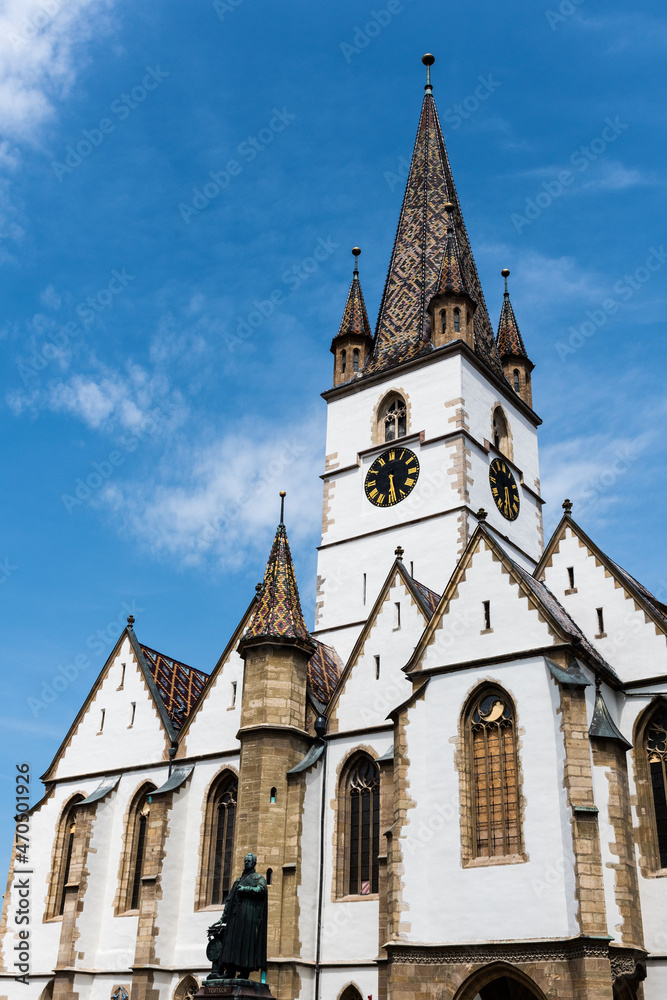 Lutheran Cathedral of Saint Mary, Sibiu, Romania.