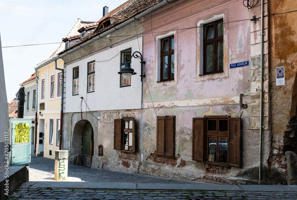 Goldsmith's Square Passage. Sibiu, Romania.