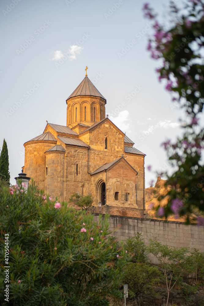 majestic temple near Rike Park in Tbilisi