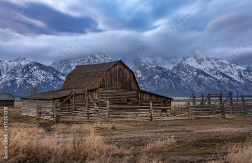 John Moulton Barn in Grand Teton National Park