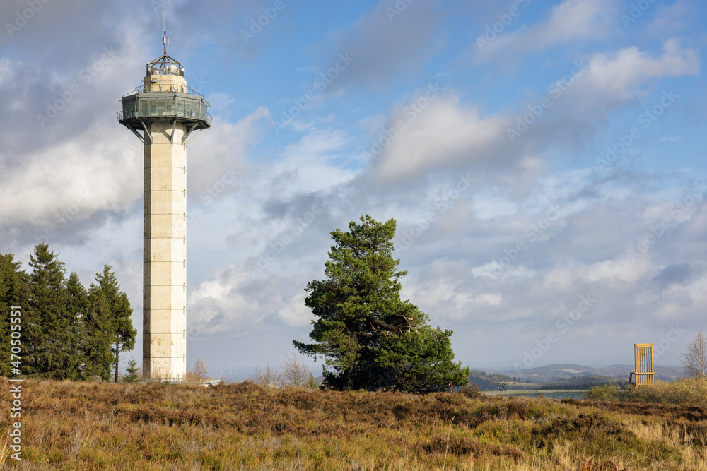 Hochheide Tower on Mount Ettelsberg in German Willingen, Sauerland