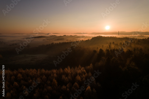 Sunrise in Poland
