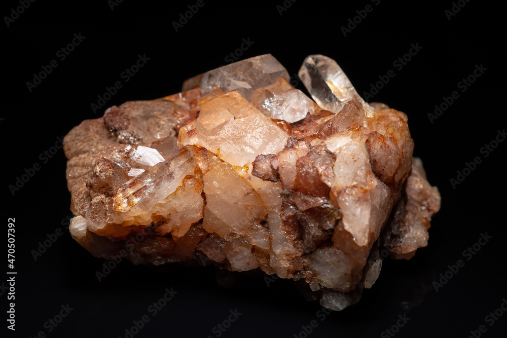 Raw crystal quartz, selective focus, found in the river, Caribbean water. Close-up of white and smoky quartz stone on black. Cluster quartz texture in natural appearance. Home decoration. Raw crystal quartz, selective focus, found in the river, Caribbean water. Close-up of white and smoky quartz stone on black. Cluster quartz texture in natural appearance. Home decoration.