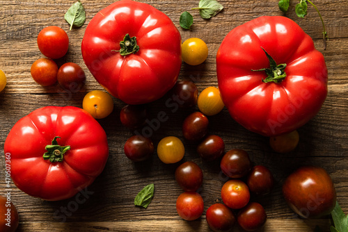 Kolorowe pomidory