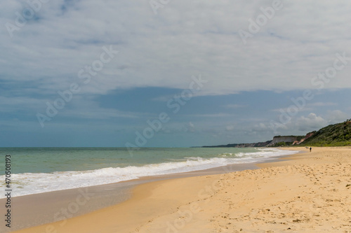 foto da praia de Trancoso  Bahia. Retirada em viagem de f  rias