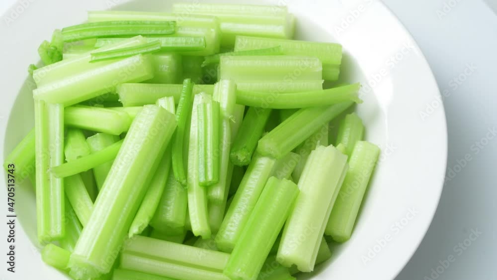 Featured Chinese Simple Meal and Vegetarian Stir-fried Celery Featured Chinese Simple Meal and Vegetarian Stir-fried Celery