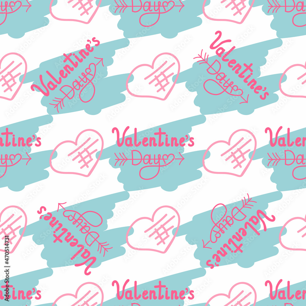 Romantic greeting card. lettering with watercolor hearts on background. Romantic greeting card. lettering with watercolor hearts on background.