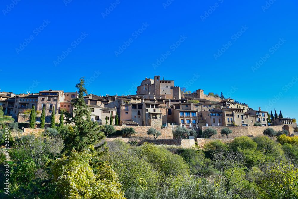 Alquézar municipio de la Sierra de Guara en la comarca del Somontano en Huesca - Spain
