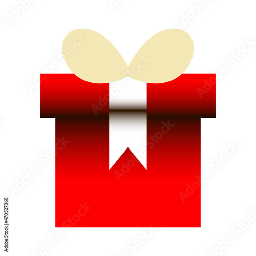 ed christmas present flat icon