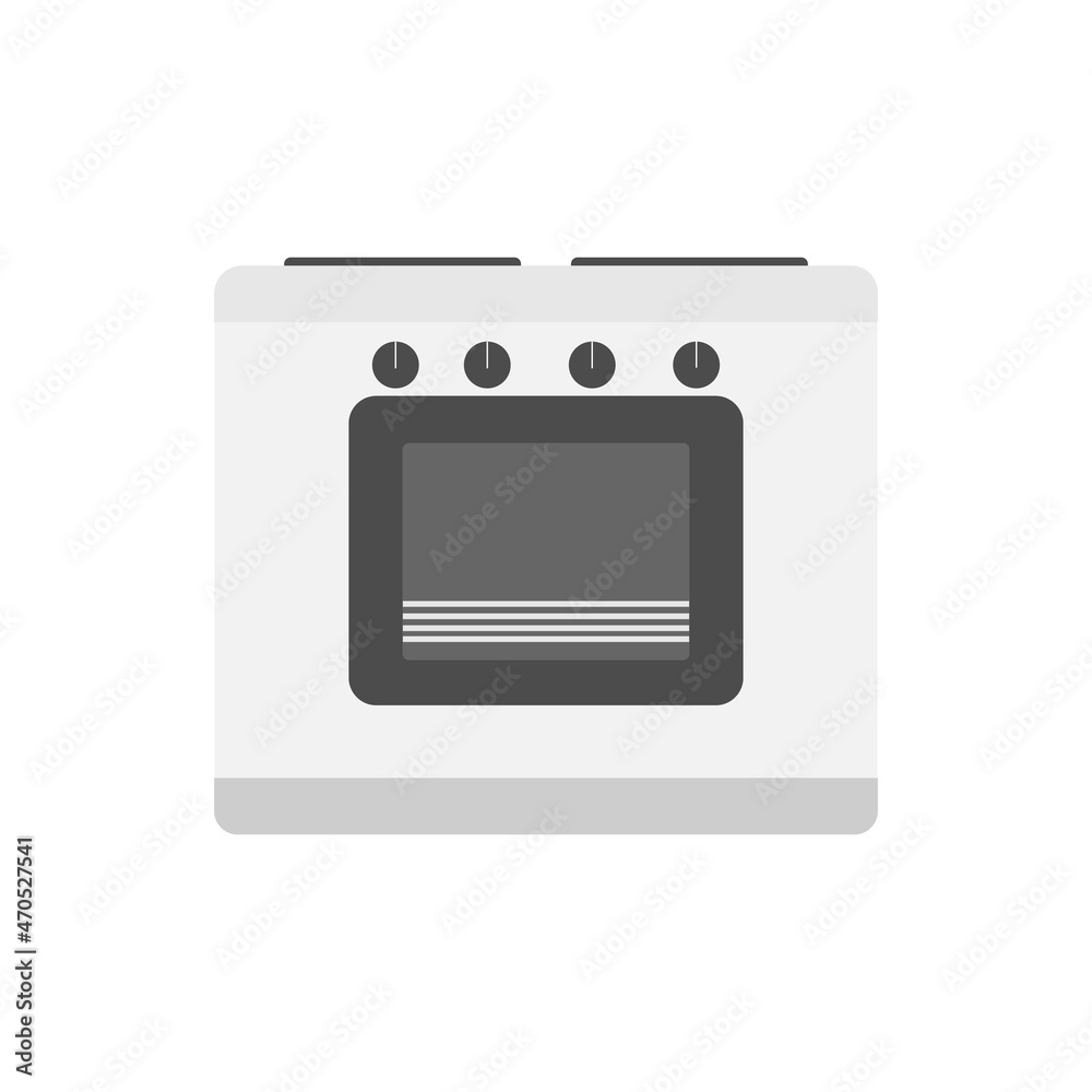 Modern flat illustration with electric oven vector. Cooking icon . House equipment. Flat vector illustration. New technology. Digital background. Modern vector illustration. Modern flat illustration with electric oven vector. Cooking icon . House equipment. Flat vector illustration. New technology. Digital background. Modern vector illustration.