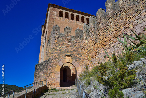 Alquézar municipio de la Sierra de Guara en la comarca del Somontano en Huesca - Spain