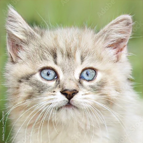 portrait of a nice cat