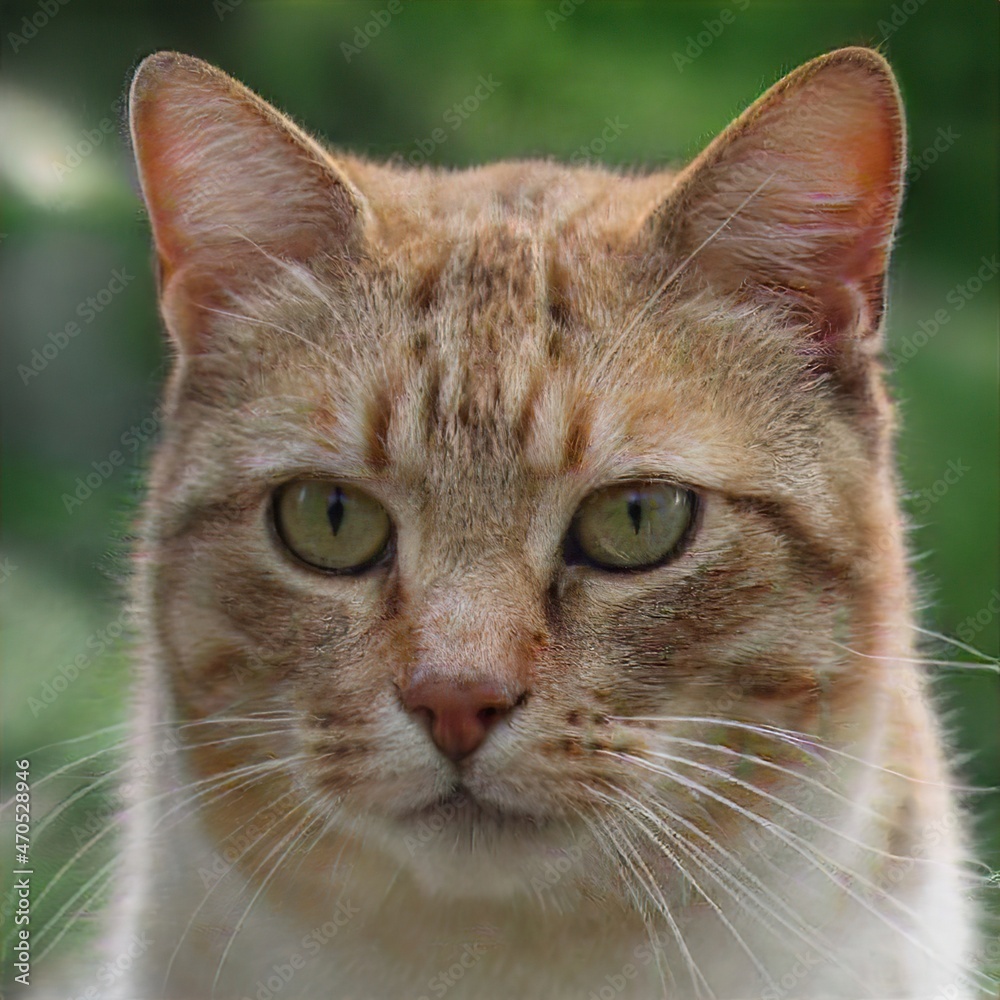 portrait of a nice cat