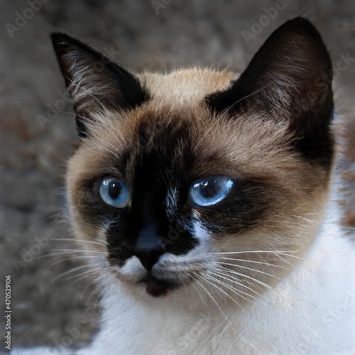 portrait of a nice cat