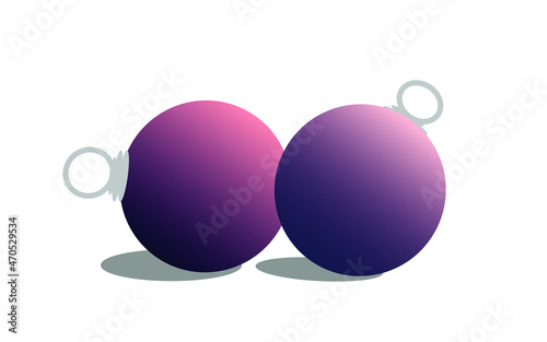 Bolas decorativas de navidad