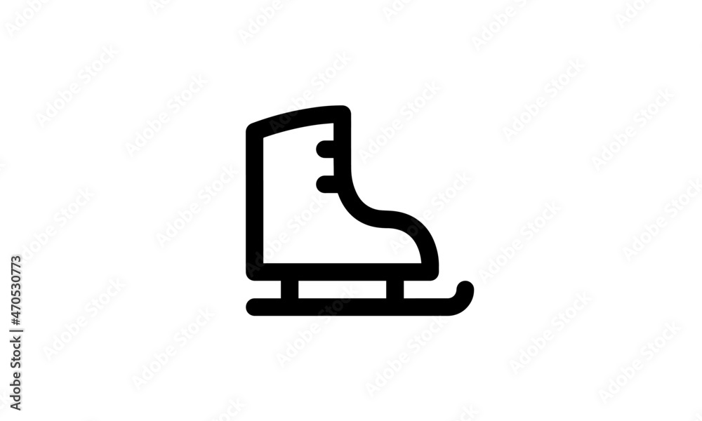 Vector black Christmas icon on white background Vector black Christmas icon on white background