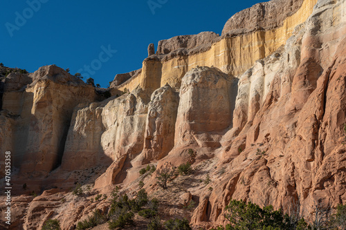 Mountains and cliffs in New Mexico