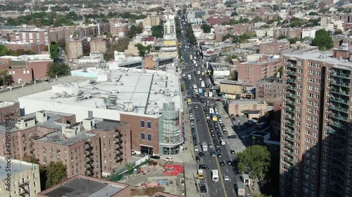 Aerial of Flatbush, Brooklyn photo