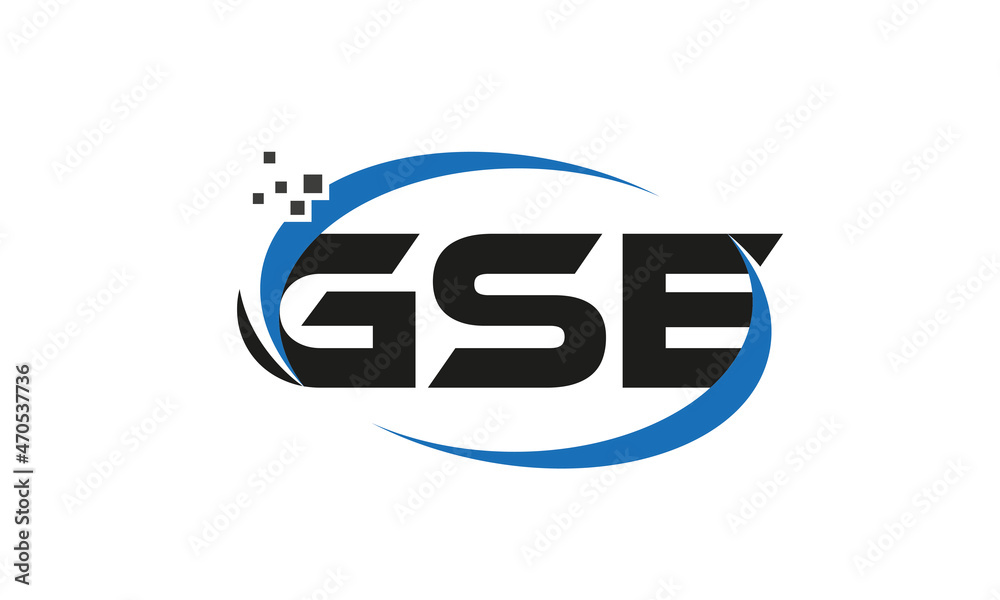 dots or points letter GSE technology logo designs concept vector Template Element dots or points letter GSE technology logo designs concept vector Template Element