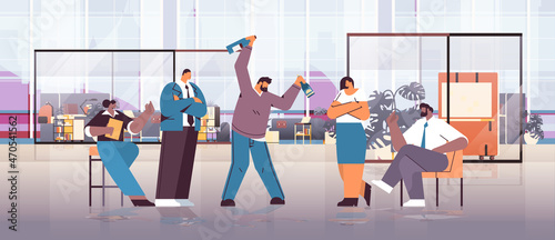drunk businessman alcoholic drinking at workplace addicted drunk business man having problem alcohol addiction