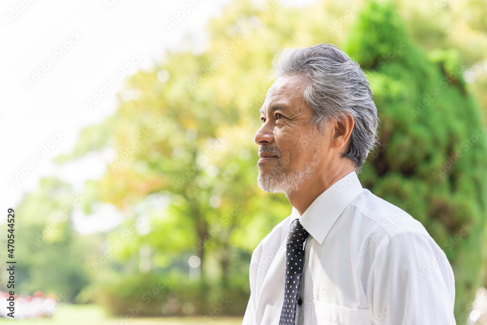 シニア男性　ビジネス