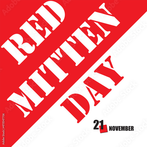 Happy Red Mitten Day