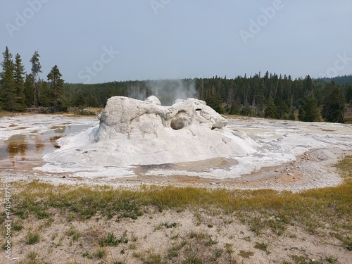 Castle Geyser, Yellowstone, Wyoming
