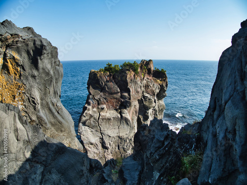 伊豆 城ヶ崎海岸の風景