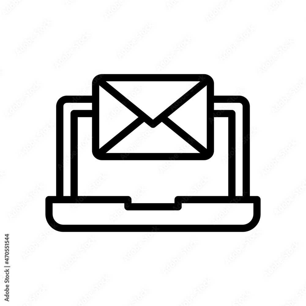 Email Icon, Line style icon vector illustration, Suitable for website, mobile app, print, presentation, infographic and any other project. Email Icon, Line style icon vector illustration, Suitable for website, mobile app, print, presentation, infographic and any other project.