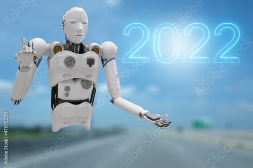 Robot community metaverse for VR avatar reality game virtual reality of people blockchain connect technology investment  business lifestyle 2022.