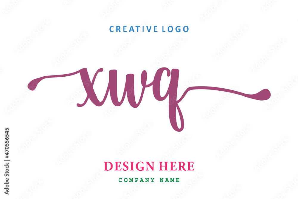 XWQ lettering logo is simple, easy to understand and authoritative XWQ lettering logo is simple, easy to understand and authoritative